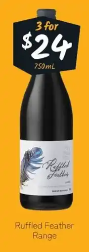 Cellarbrations Ruffled Feather Range offer