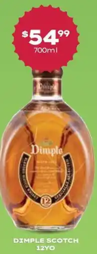 Thirsty Camel Dimple scotch 12yo offer