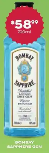 Thirsty Camel Bombay sapphire gin offer