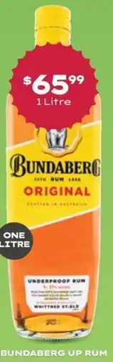 Thirsty Camel Bundaberg up rum offer