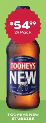 Thirsty Camel Tooheys new stubbies offer