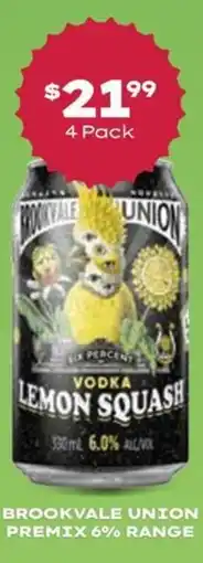 Thirsty Camel Brookvale union premix 6% range offer
