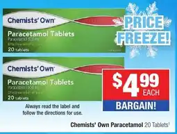 Direct Chemist Outlet Chemists' Own Paracetamol offer