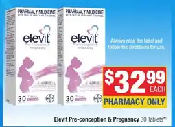 Direct Chemist Outlet Elevit Pre-conception & Pregnancy offer