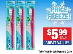 Direct Chemist Outlet TePe Toothbrush Denture Care offer