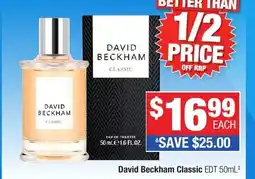 Direct Chemist Outlet David Beckham Classic EDT offer