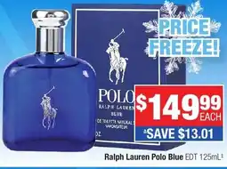 Direct Chemist Outlet Ralph Lauren Polo Blue EDT offer