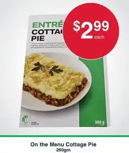 Australian Butchers On the Menu Cottage Pie offer