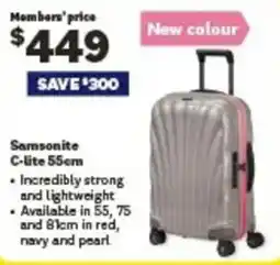 RAA Samsonite C-lite 55cm offer