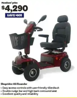 RAA Shoprider All Rounder offer