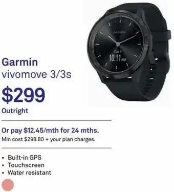 Garmin Vivomove 3/3s