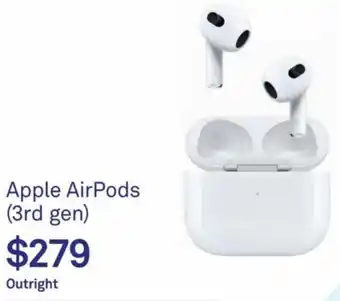 Telstra Apple AirPods (3rd Gen) offer