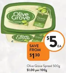 Foodworks Olive Grove Spread offer