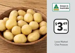 Foodworks Loose Washed Chat Potatoes offer