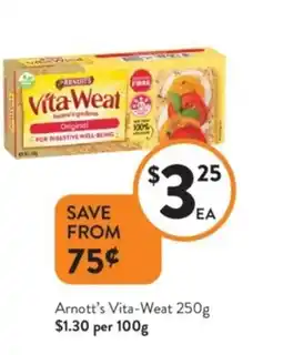Foodworks Arnott's Vita-Weat offer