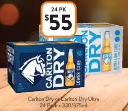 Foodworks Carlton Dry or Carlton Dry Ultra offer
