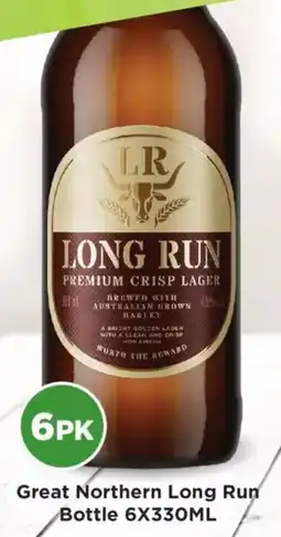 Liquor Legends Great Northern Long Run Bottle offer
