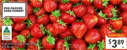 Supa Valu Australian Strawberries offer