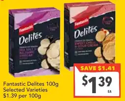 Supa Valu Fantastic Delites offer