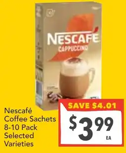 Supa Valu Nescafé Coffee Sachets offer