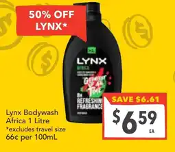 Supa Valu Lynx Bodywash Africa offer