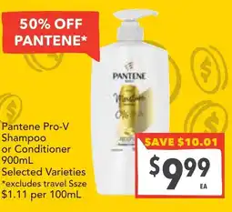 Supa Valu Pantene Pro-V or Conditioner offer