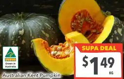 Supa Valu Australian Kent Pumpkin offer
