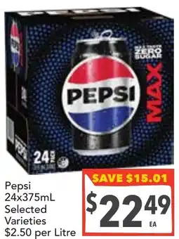 Supa Valu Pepsi offer