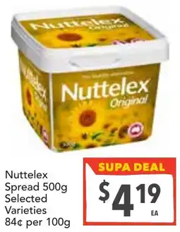 Supa Valu Nuttelex Spread offer