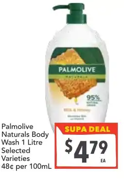 Supa Valu Palmolive Naturals Body Wash offer