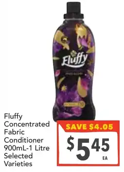 Supa Valu Fluffy Concentrated Fabric Conditioner offer