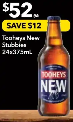Supa Valu Tooheys New Stubbies offer
