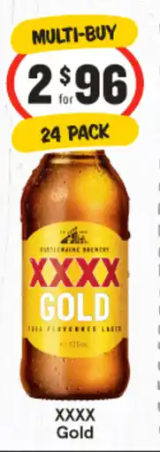IGA Liquor XXXX Gold offer