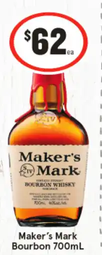 IGA Liquor Maker's Mark Bourbon offer