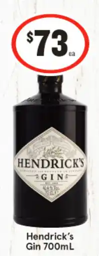 IGA Liquor Hendrick's Gin offer