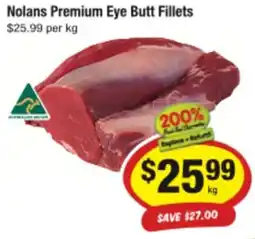 CORNETTS Nolans Premium Eye Butt Fillets offer