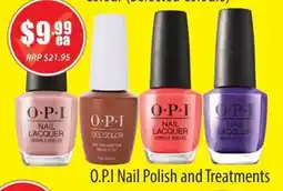 Healthy World Pharmacy O.P.I Nail Polish and Treatments offer