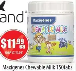 Maxigenes Chewable Milk
