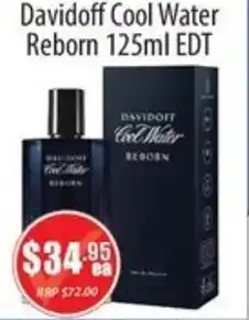 Healthy World Pharmacy Davidoff Cool Water Reborn EDT offer