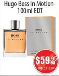 Healthy World Pharmacy Hugo Boss In Motion EDT offer