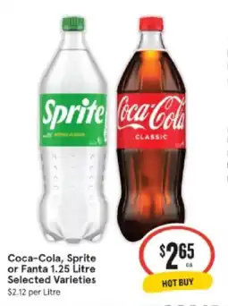 IGA Xpress Coca-Cola, Sprite or Fanta offer
