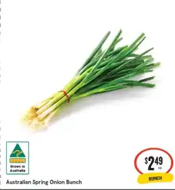 IGA Xpress Australian Spring Onion Bunch offer