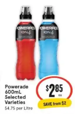IGA Xpress Powerade offer