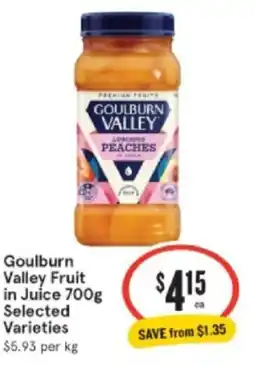 Goulburn Valley Fruit in Juice