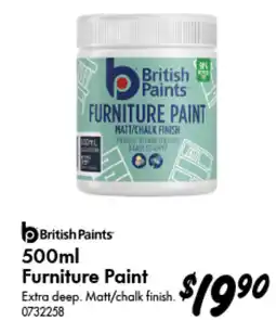 Bunnings British Paints Furniture Paint offer