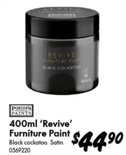 Bunnings Revive Furniture Paint offer