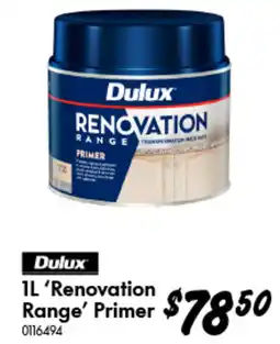Bunnings Dulux Renovation Range Primer offer