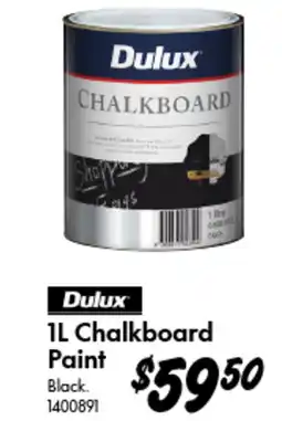Bunnings Chalkboard Paint Black offer
