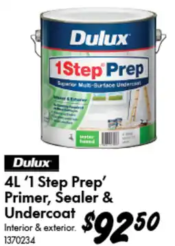 Bunnings Step Prep Primer Sealer & Undercoat offer