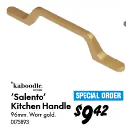 Bunnings kaboodle Salento Kitchen Handle offer